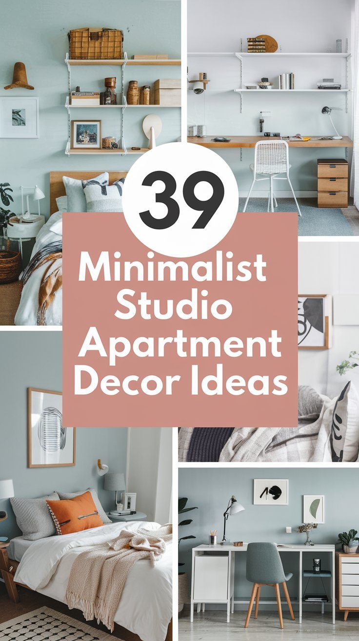 Picture of 39 Minimalist Studio Apartment Décor Ideas to Incorporate in Small ...