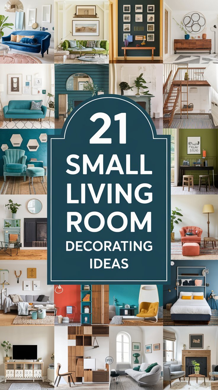 View of 21 Small Living Room Decorating Ideas for Rental Apartment - Civil Stuff