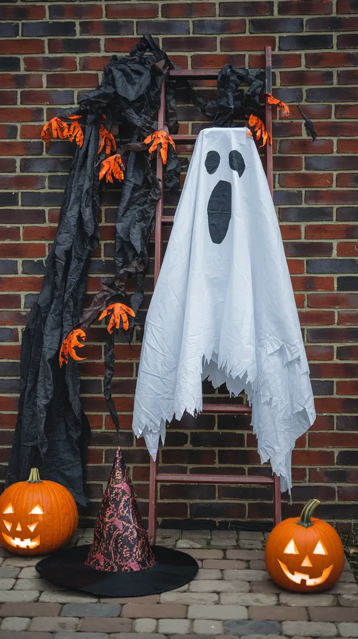 Ghost Decorations for Halloween DIY Projects for a Spooky Scene