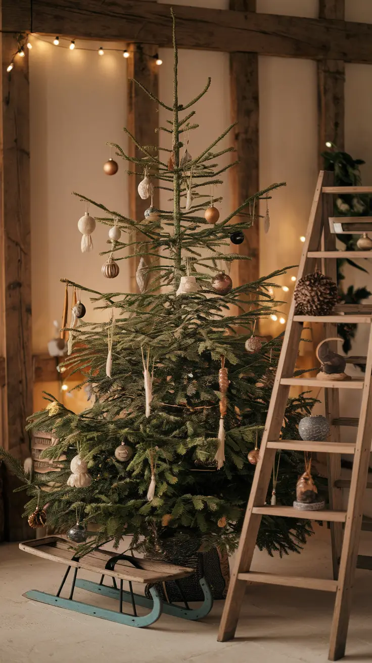 Farmhouse Christmas Tree Ideas