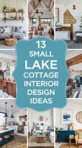 13 Small Lake Cottage Interior Design Ideas - Civil Stuff