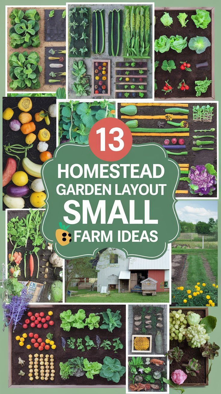 13 Homestead Garden Layout Small Farm Ideas - Civil Stuff