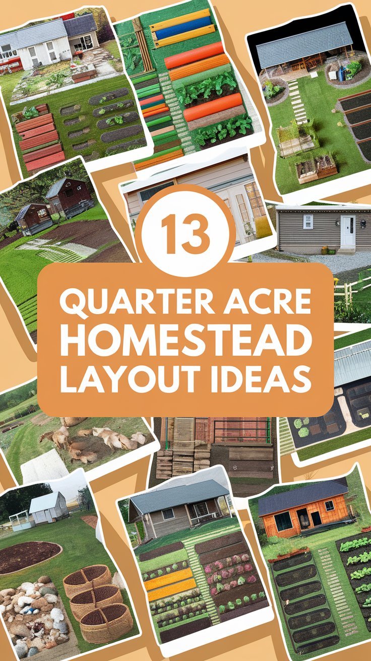 13 Quarter Acre Homestead Layout Ideas - Civil Stuff