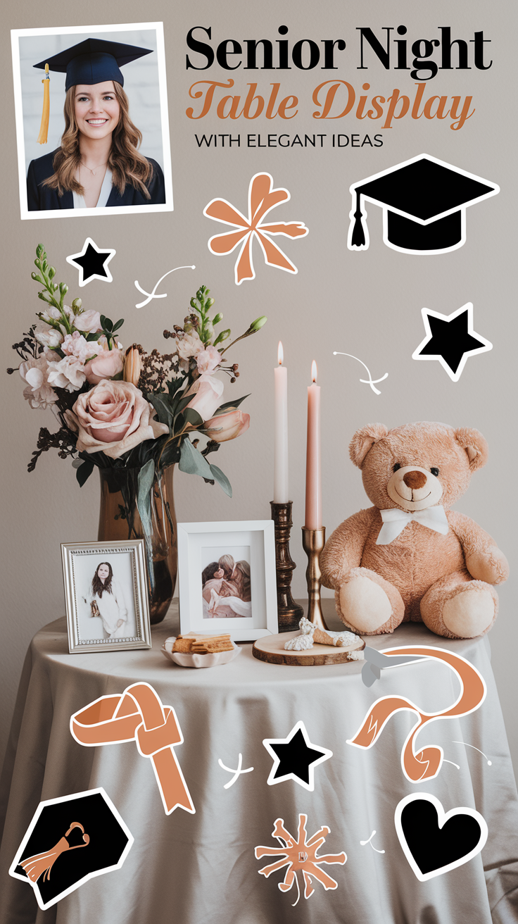 Elegant Senior Night Table Display Ideas for Memorable Celebrations