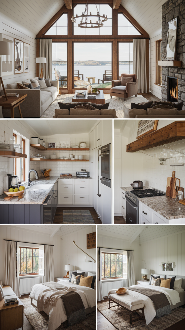 13 Small Lake Cottage Interior Design Ideas - Civil Stuff