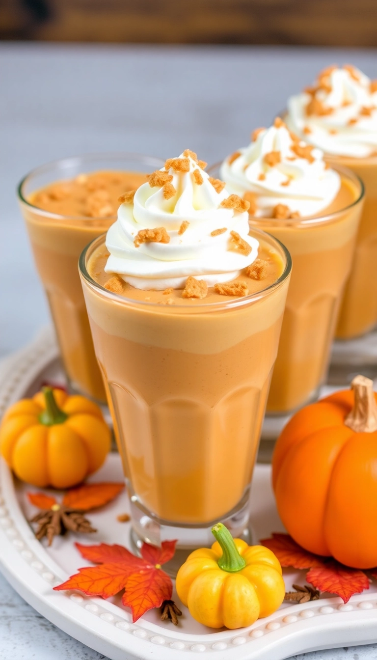 21 Fun Thanksgiving Dessert Ideas That'll Impress Your Guests (You Won't Believe #7!) - 15. Pumpkin Pudding Parfaits