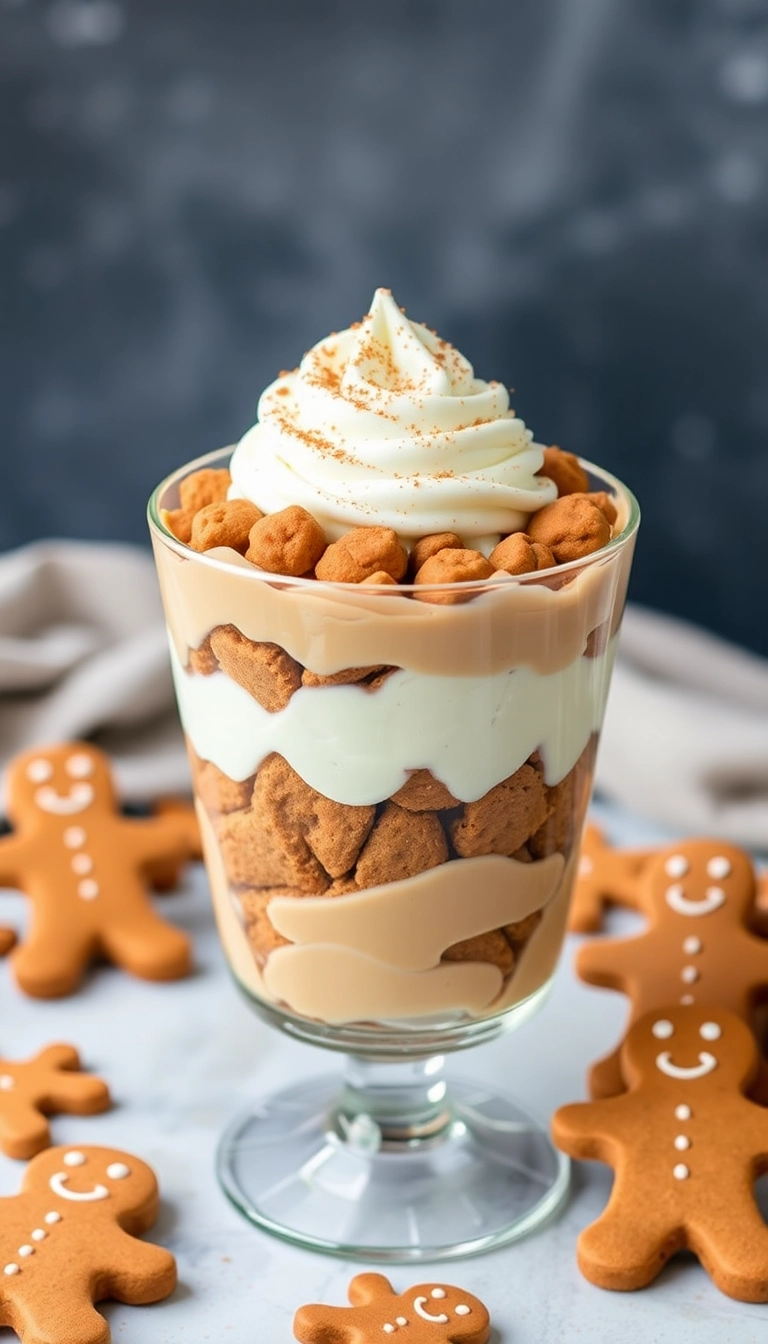 21 Fun Thanksgiving Dessert Ideas That'll Impress Your Guests (You Won't Believe #7!) - 9. Gingerbread Trifle