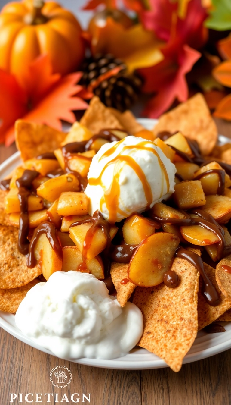 21 Fun Thanksgiving Dessert Ideas That'll Impress Your Guests (You Won't Believe #7!) - 2. Apple Pie Nachos