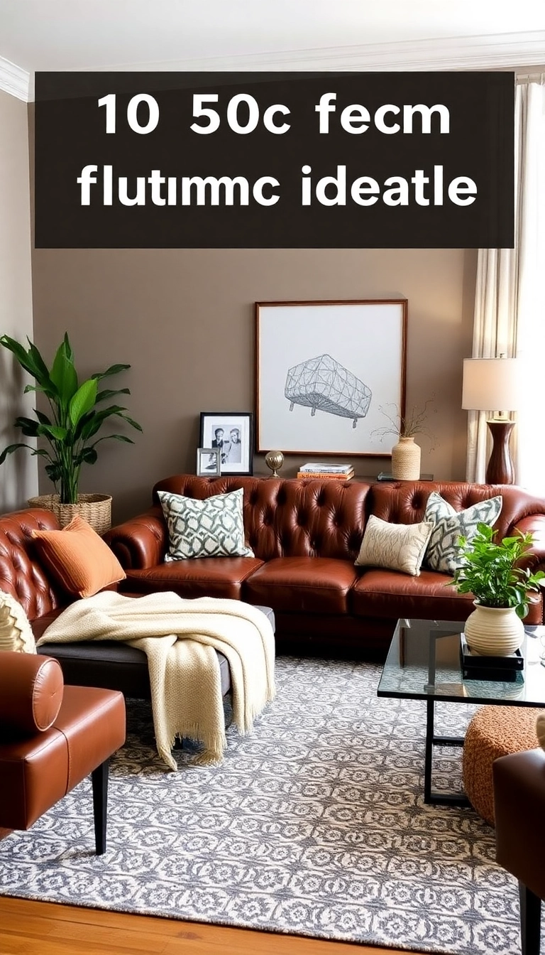 21 Stunning Leather Couch Living Room Decor Ideas That Will Transform Your Space! - Conclusion