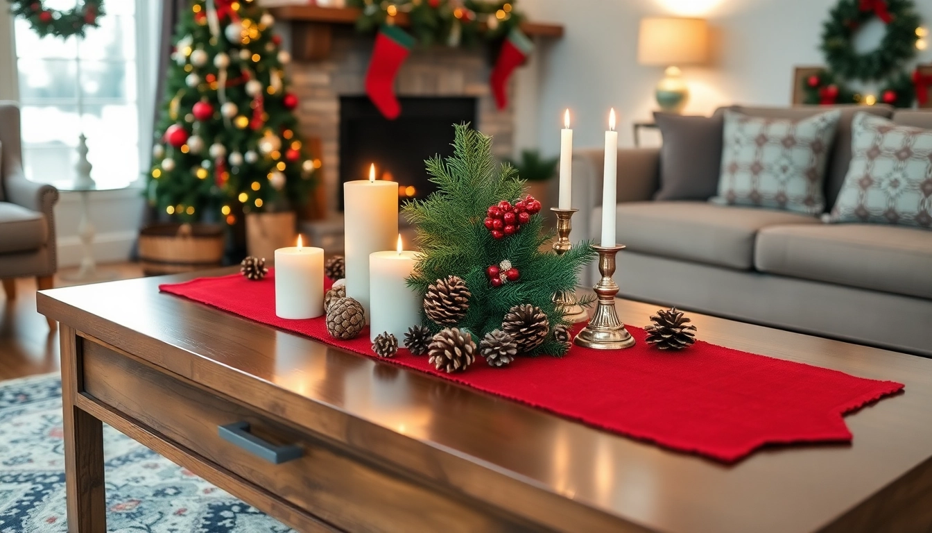 21 Christmas Coffee Table Decor Ideas That Will Have Your Guests Raving!