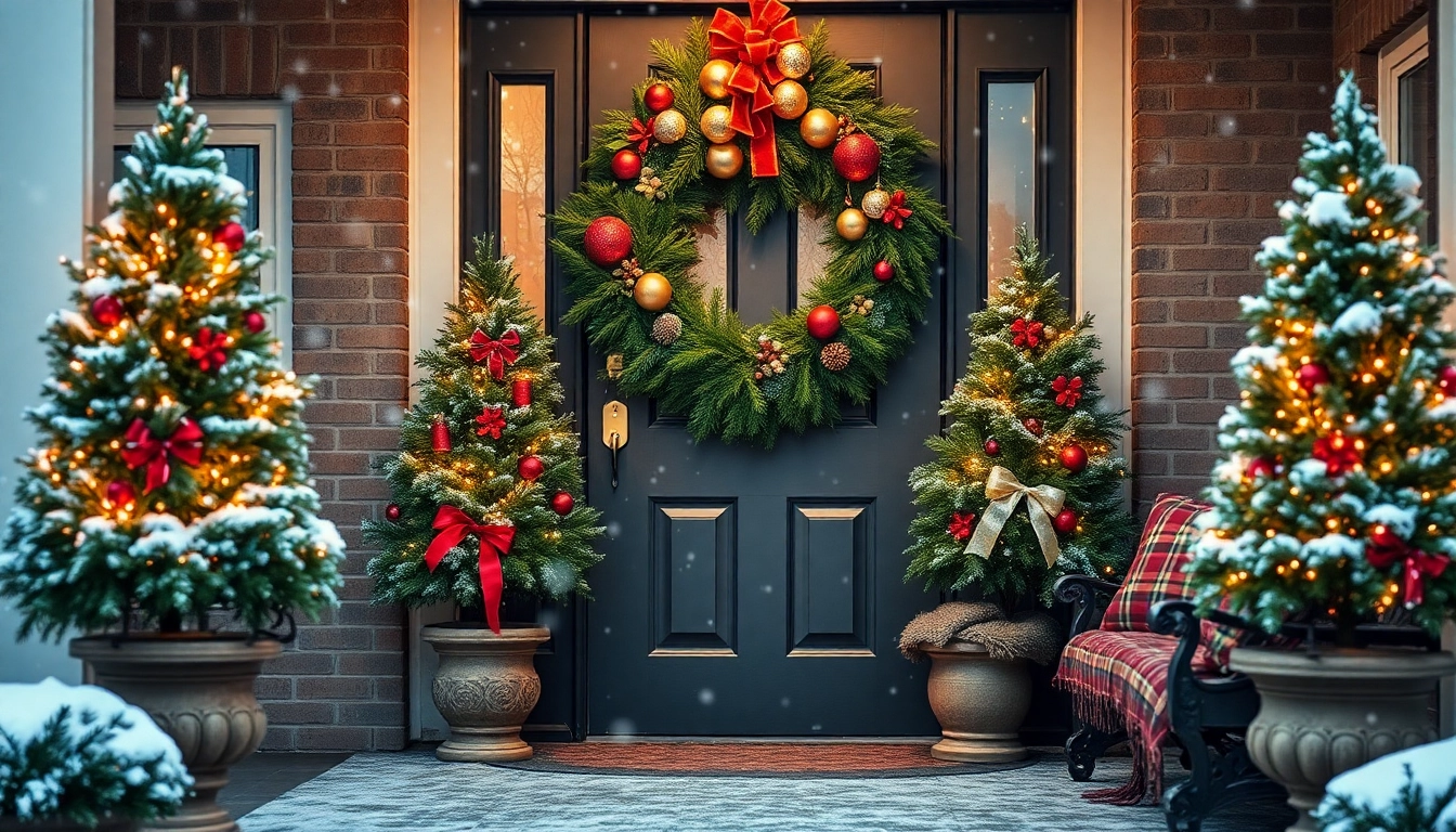 21 Stunning Christmas Front Porch Decorations That Will Make Your Neighbors Jealous!