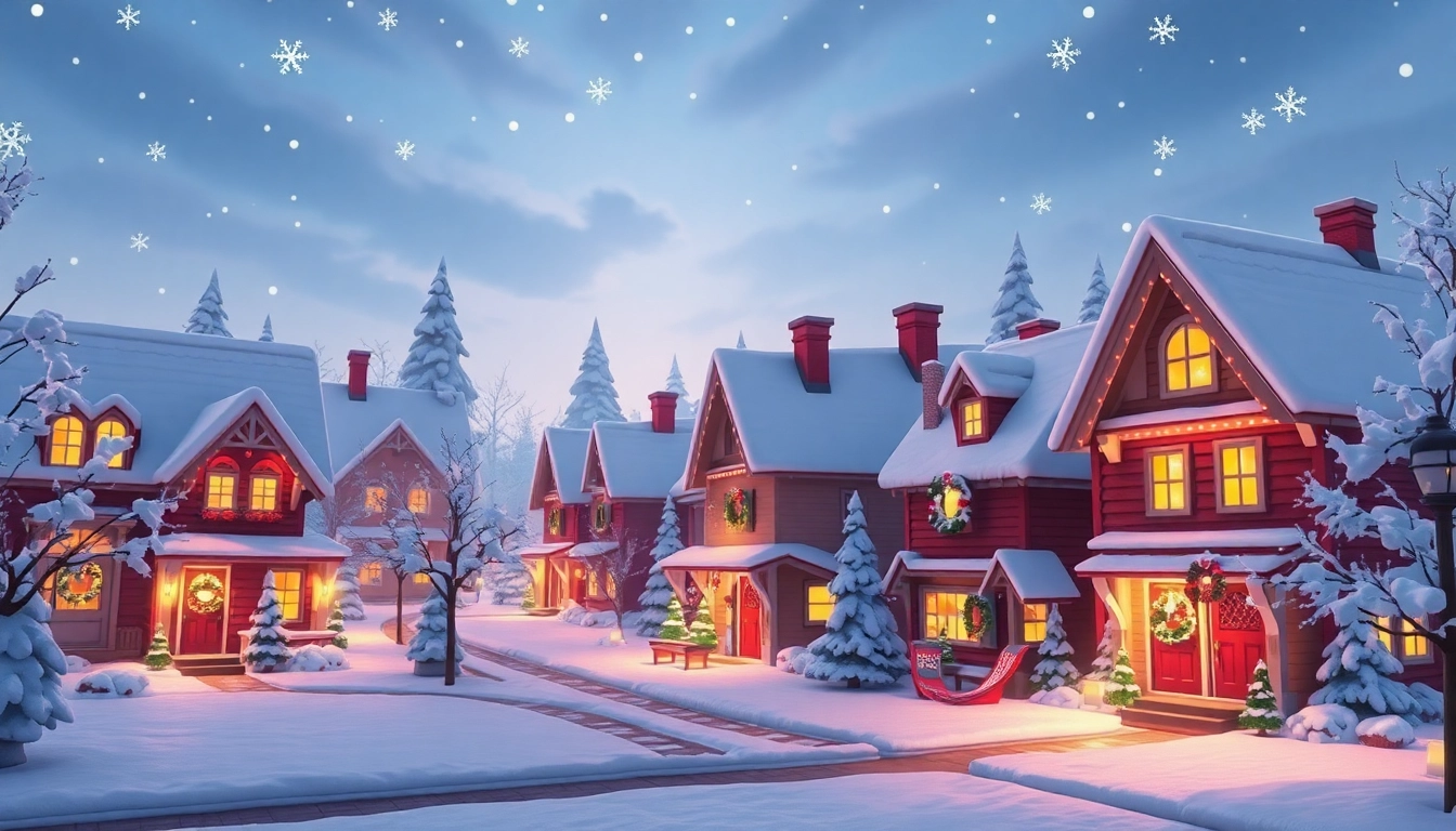 Cute Winter Bloxburg Houses