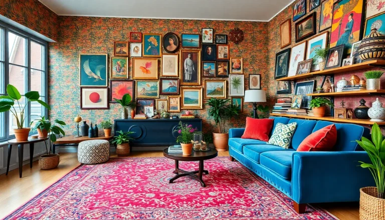 Maximalist Living Room Designs