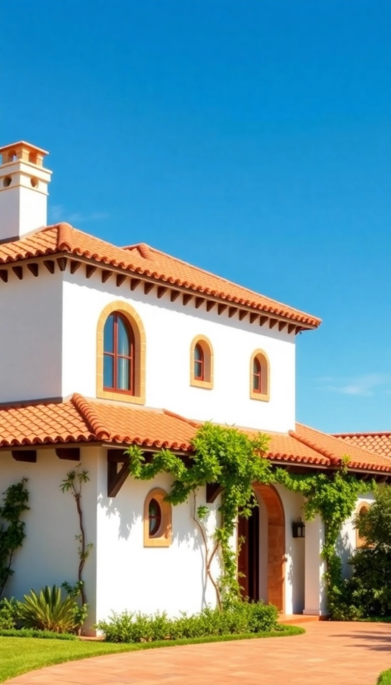 21 Stunning Spanish Mediterranean Homes That Will Make You Want to Move to the Coast! - 19. Terracotta Roofs