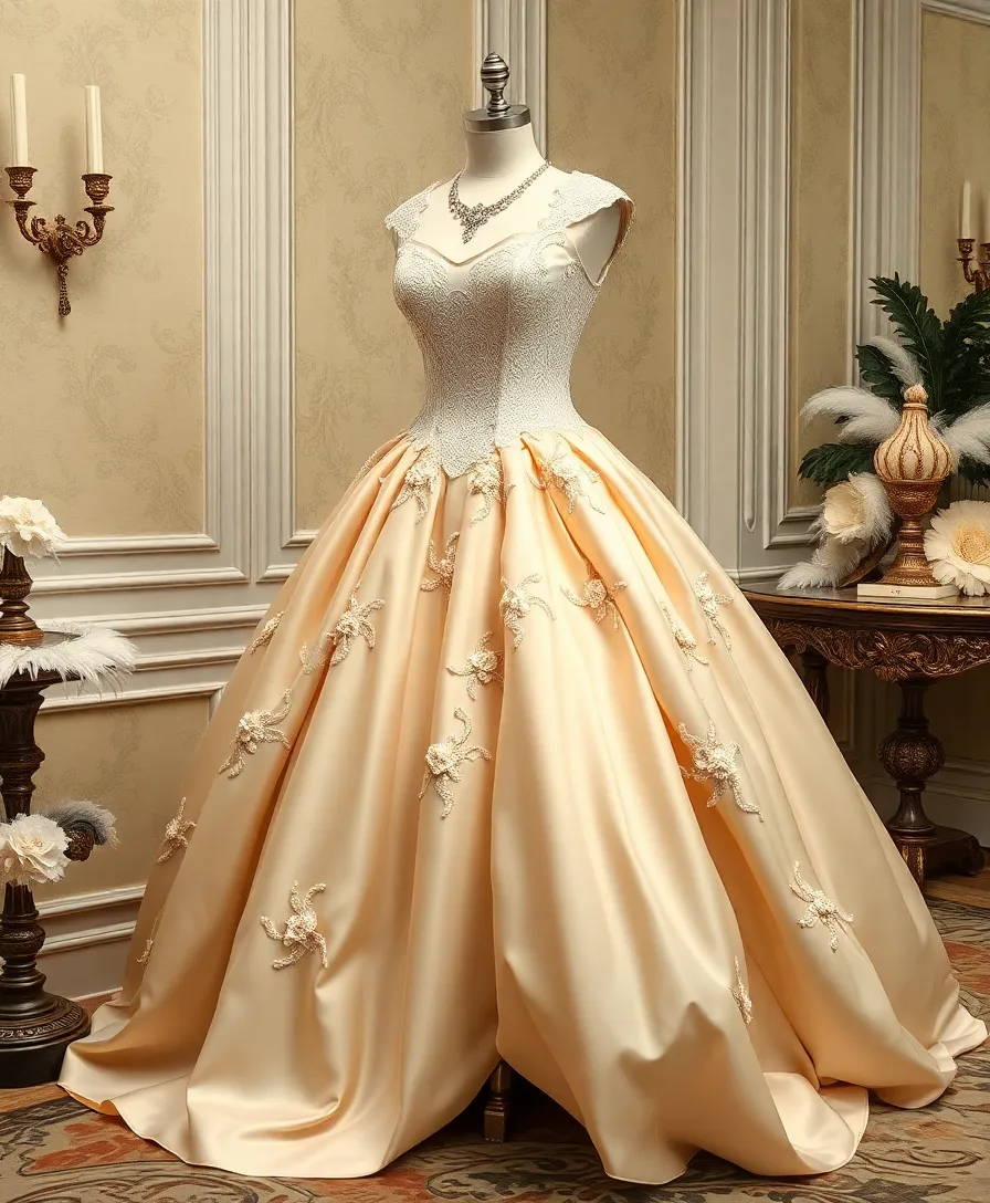 21 Stunning Rococo Outfits That Will Make You Feel Like Royalty (You Won't Believe #13!) - 1. The Opulent Court Gown