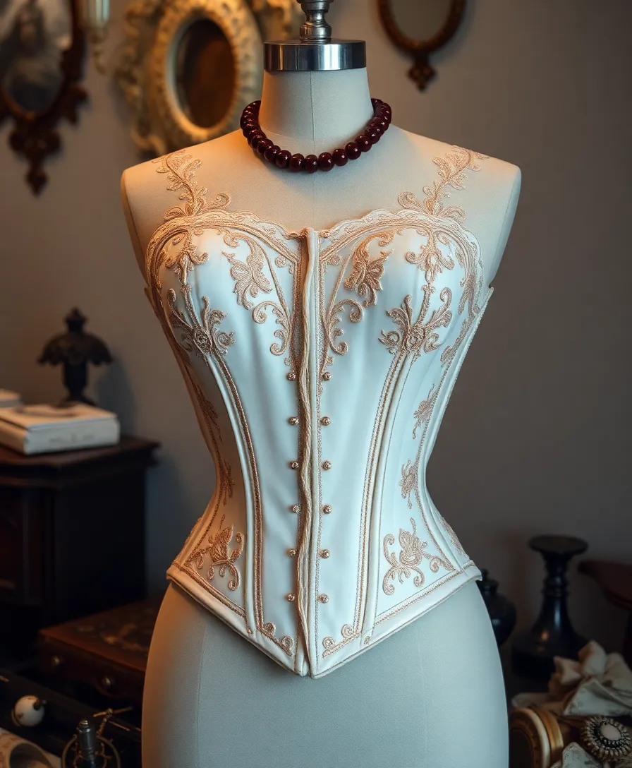 21 Stunning Rococo Outfits That Will Make You Feel Like Royalty (You Won't Believe #13!) - 16. The Ornate Corset