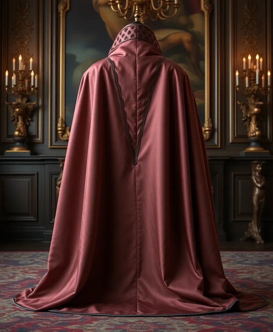 21 Stunning Rococo Outfits That Will Make You Feel Like Royalty (You Won't Believe #13!) - 15. The Regal Cloak