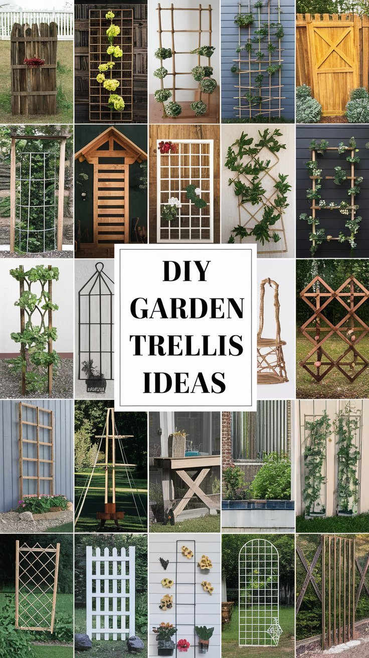 21 DIY Garden Trellis Ideas That Are Easier Than You Think (And ...