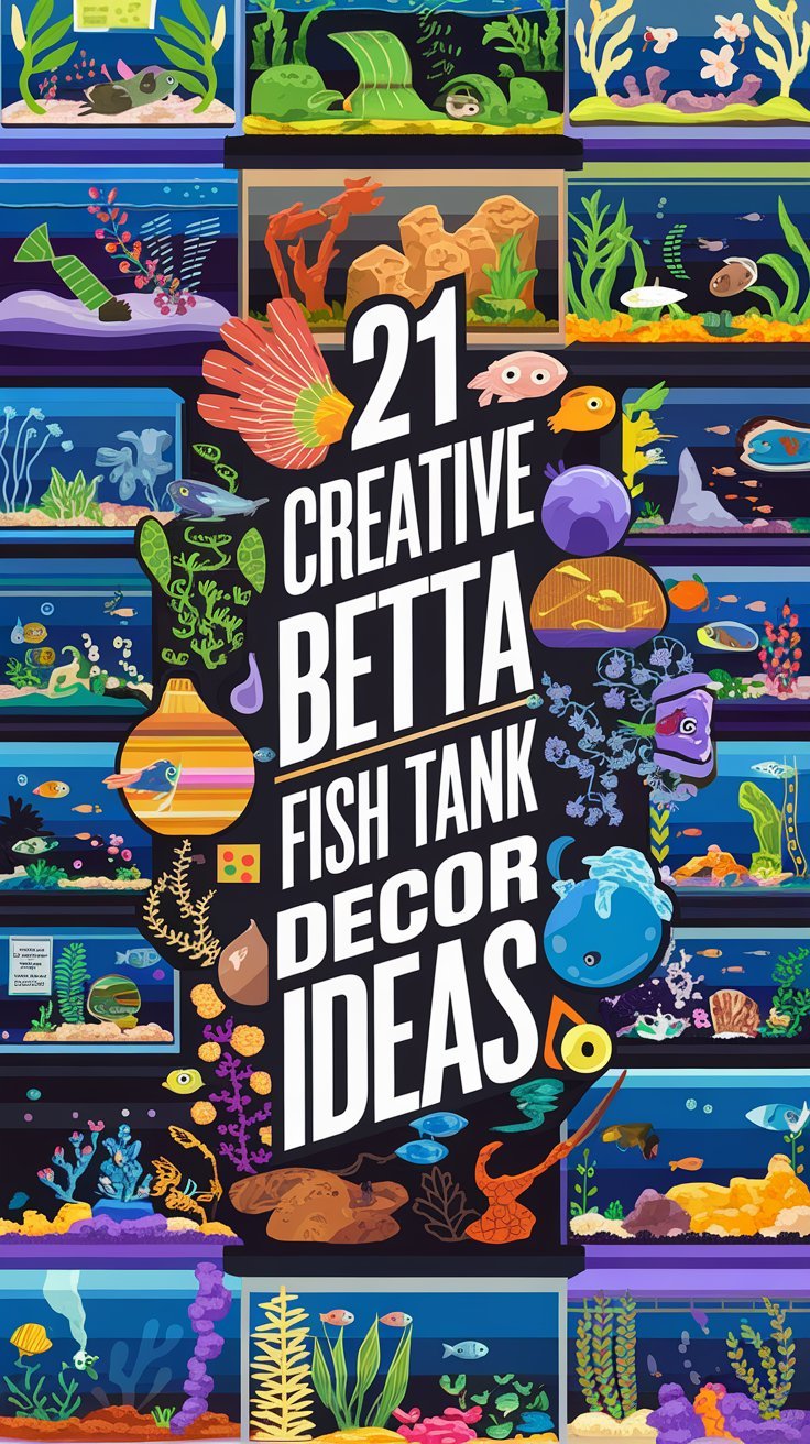 21 Creative Betta Fish Tank Decor Ideas That Will Transform Your Space ...