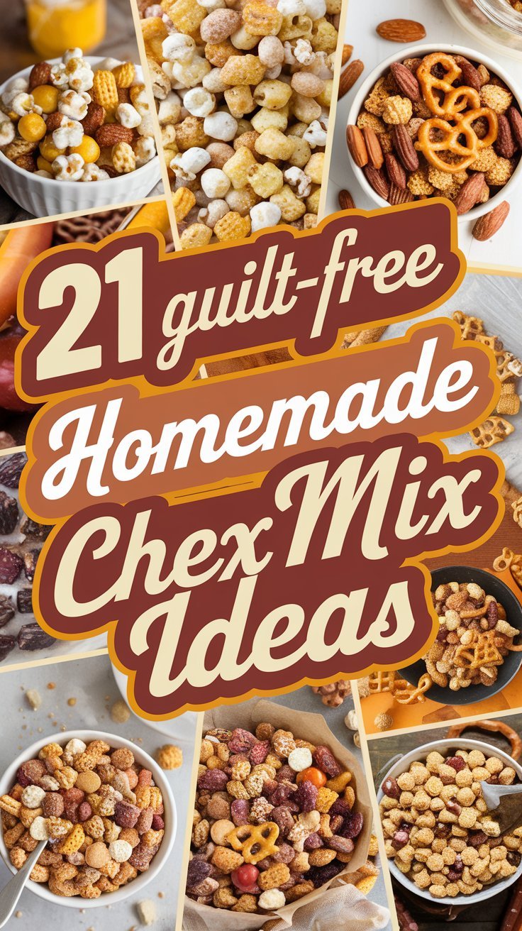 21 Guilt-Free Homemade Chex Mix Ideas That Are Actually Healthy - Civil ...