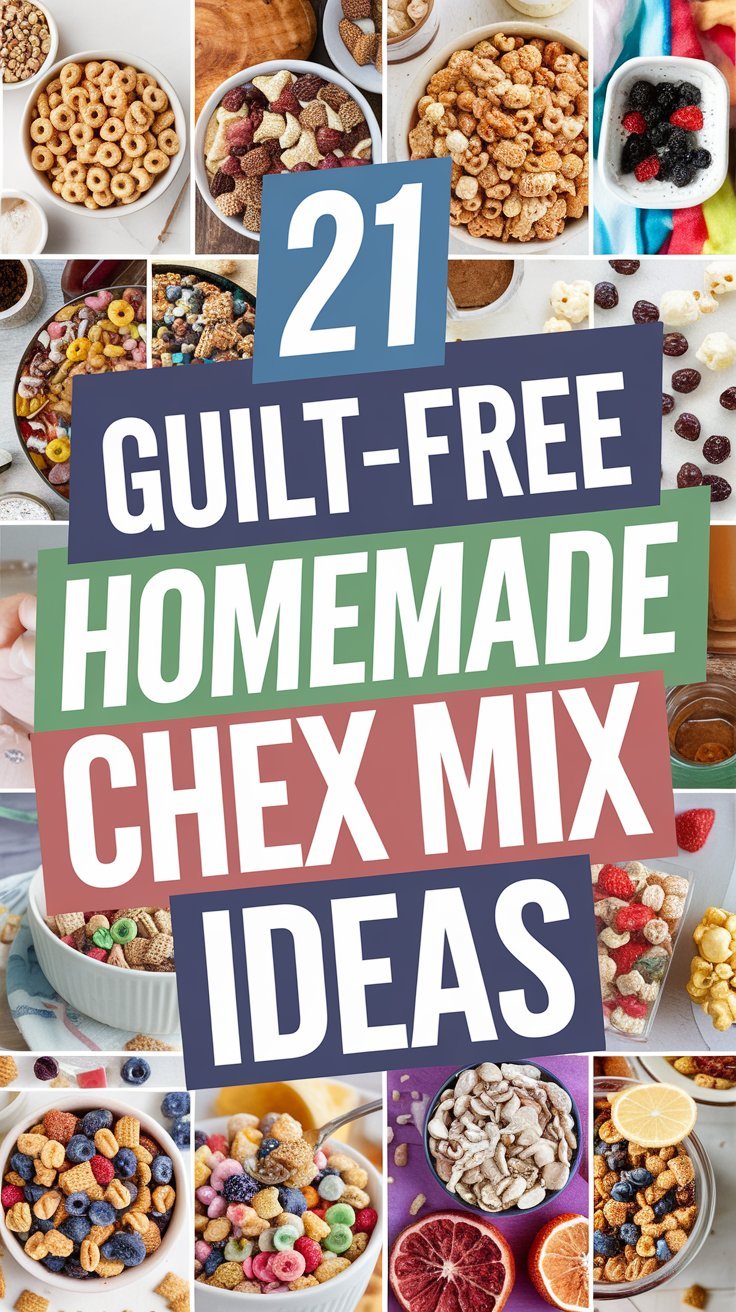 21 Guilt-Free Homemade Chex Mix Ideas That Are Actually Healthy - Civil ...