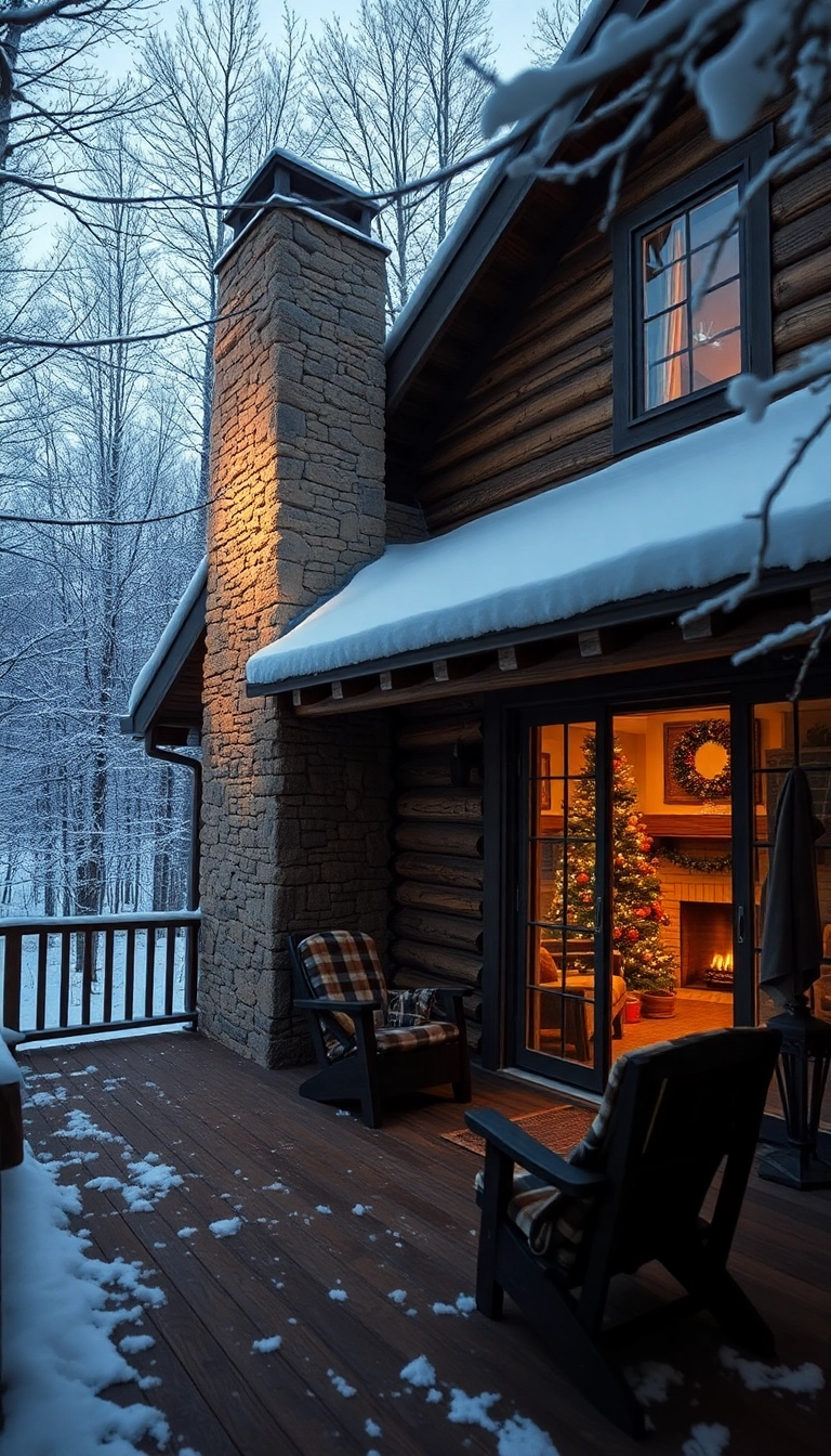 19 Cute Winter Bloxburg Houses That Will Melt Your Heart (Check Out #5!) - 2. Classic Log Cabin Retreat