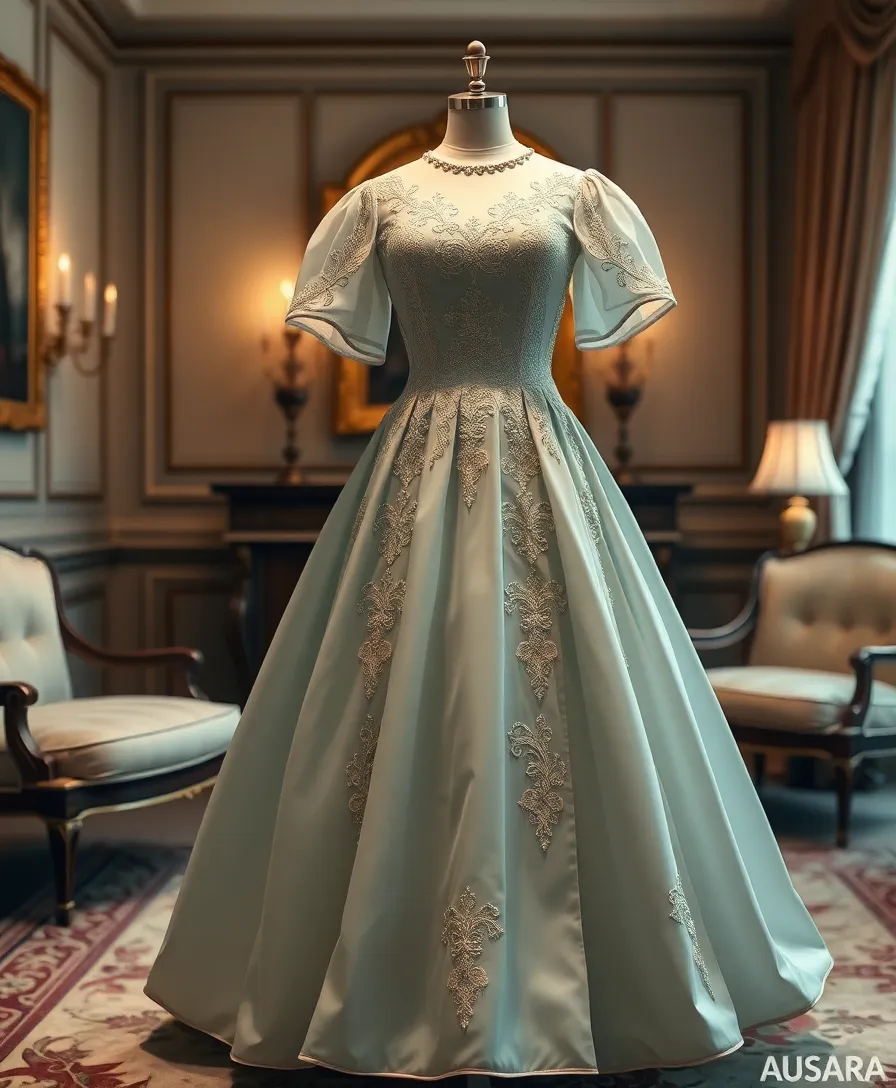 21 Stunning Rococo Outfits That Will Make You Feel Like Royalty (You Won't Believe #13!) - 18. The Chic Dress à la Polonaise