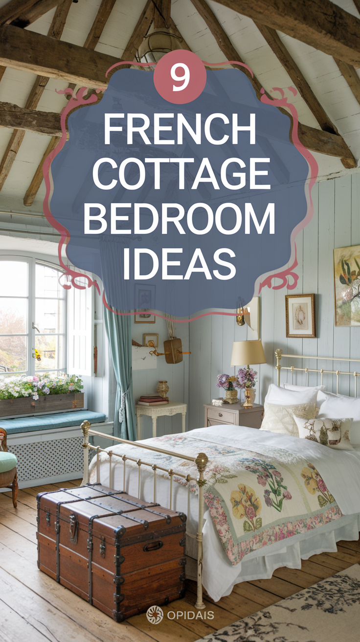 9 French Cottage Bedroom Ideas - Civil Stuff