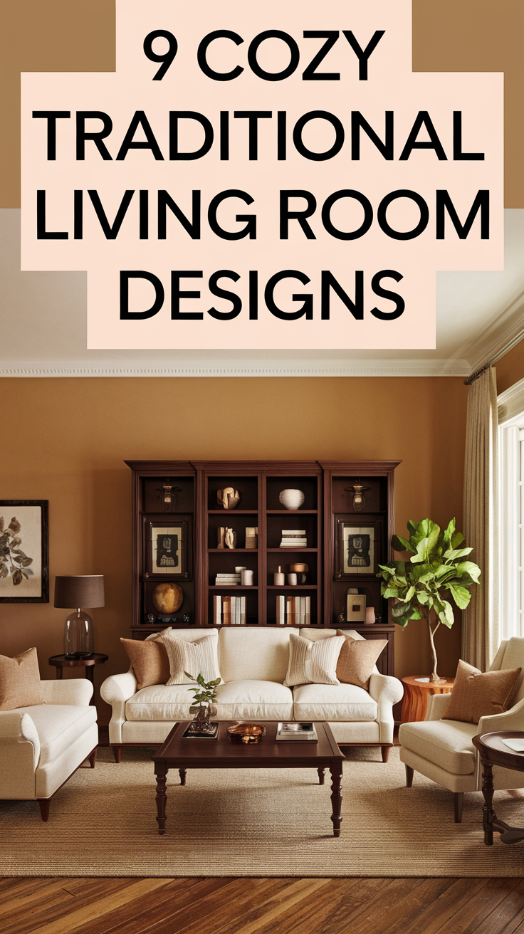 9 Cozy Traditional Living Room Designs for a Warm and Inviting Home ...