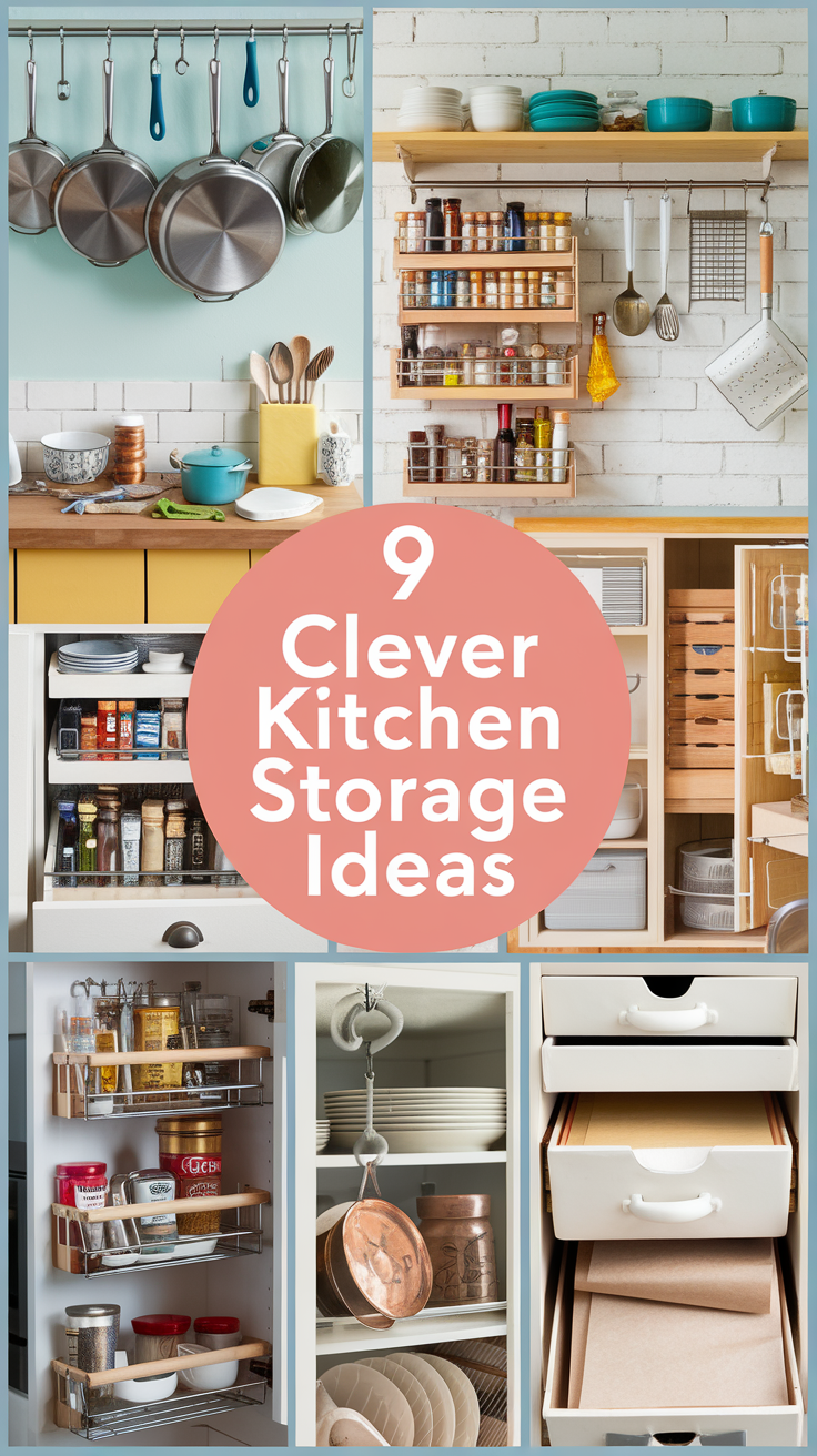 9 Clever Kitchen Storage Ideas To Maximize Space And Functionality ...