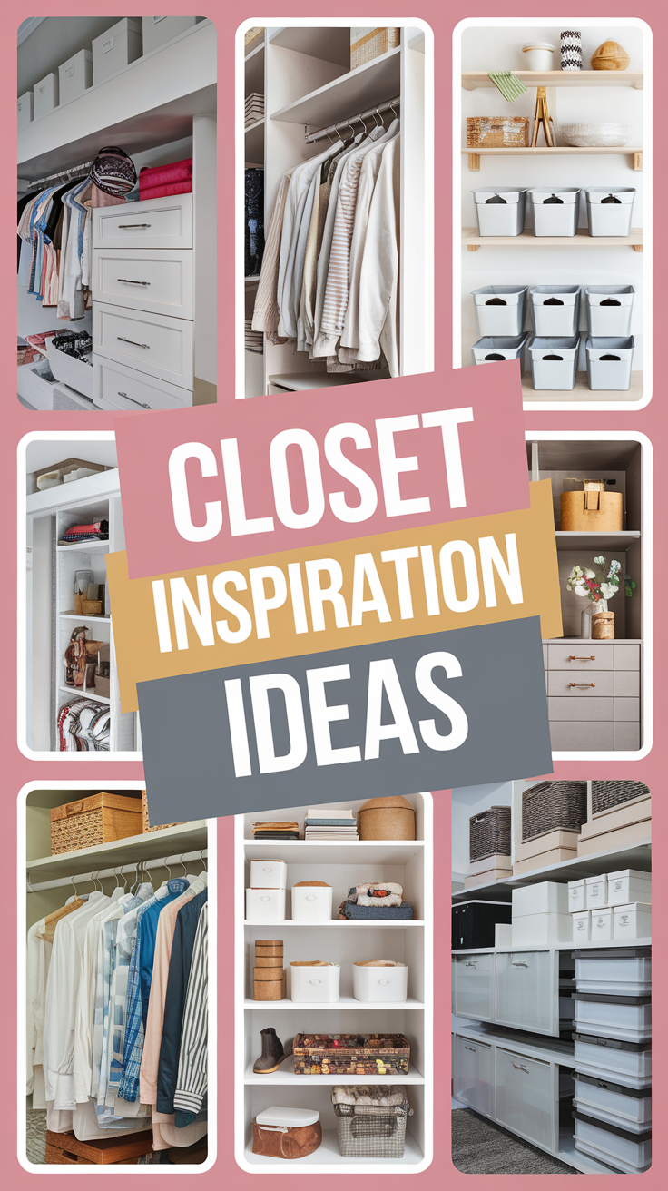 9 Closet Inspiration Ideas To Organize And Elevate Your Space - Civil Stuff