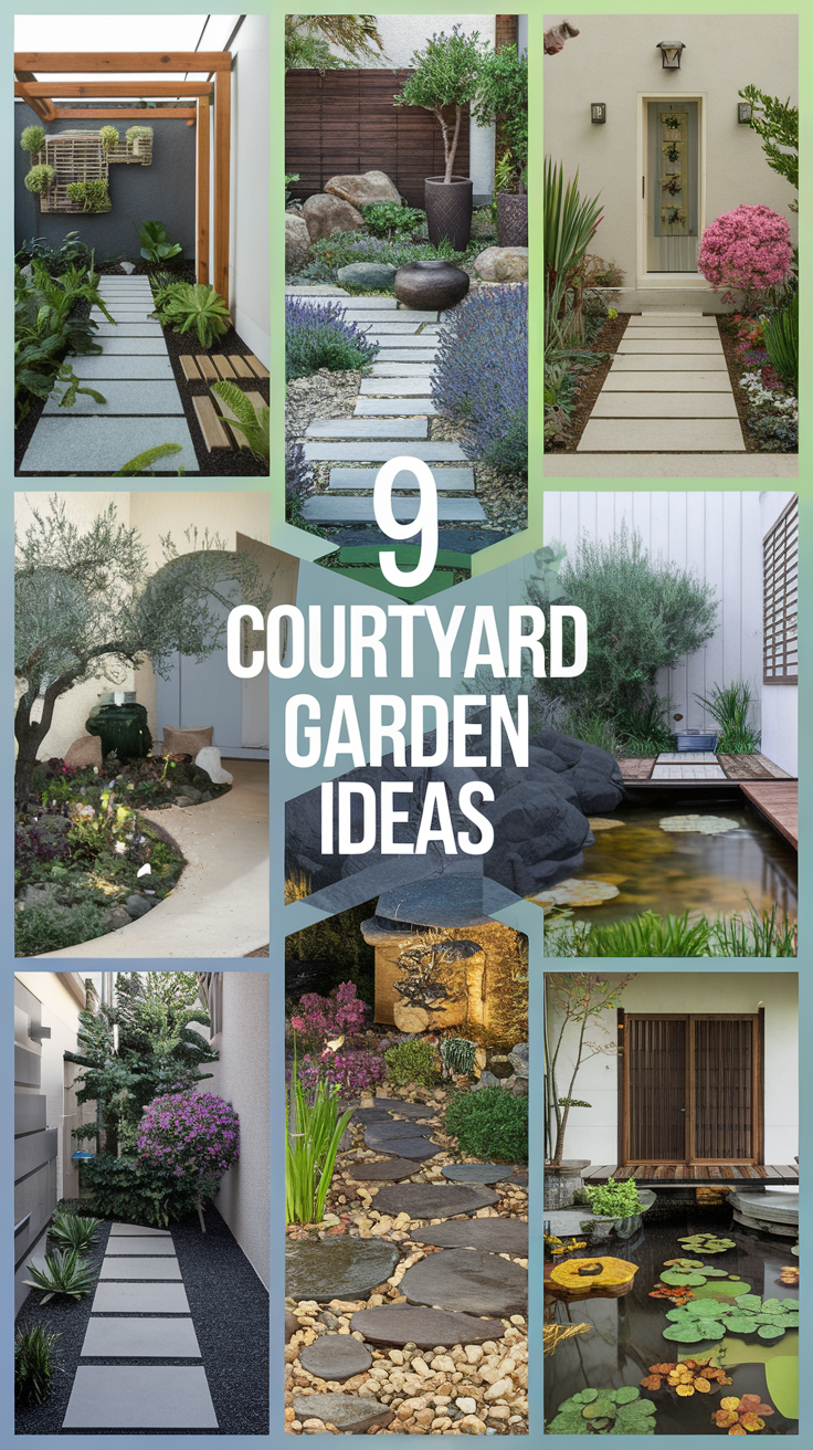 9 Courtyard Garden Ideas To Create A Serene Outdoor Escape - Civil Stuff