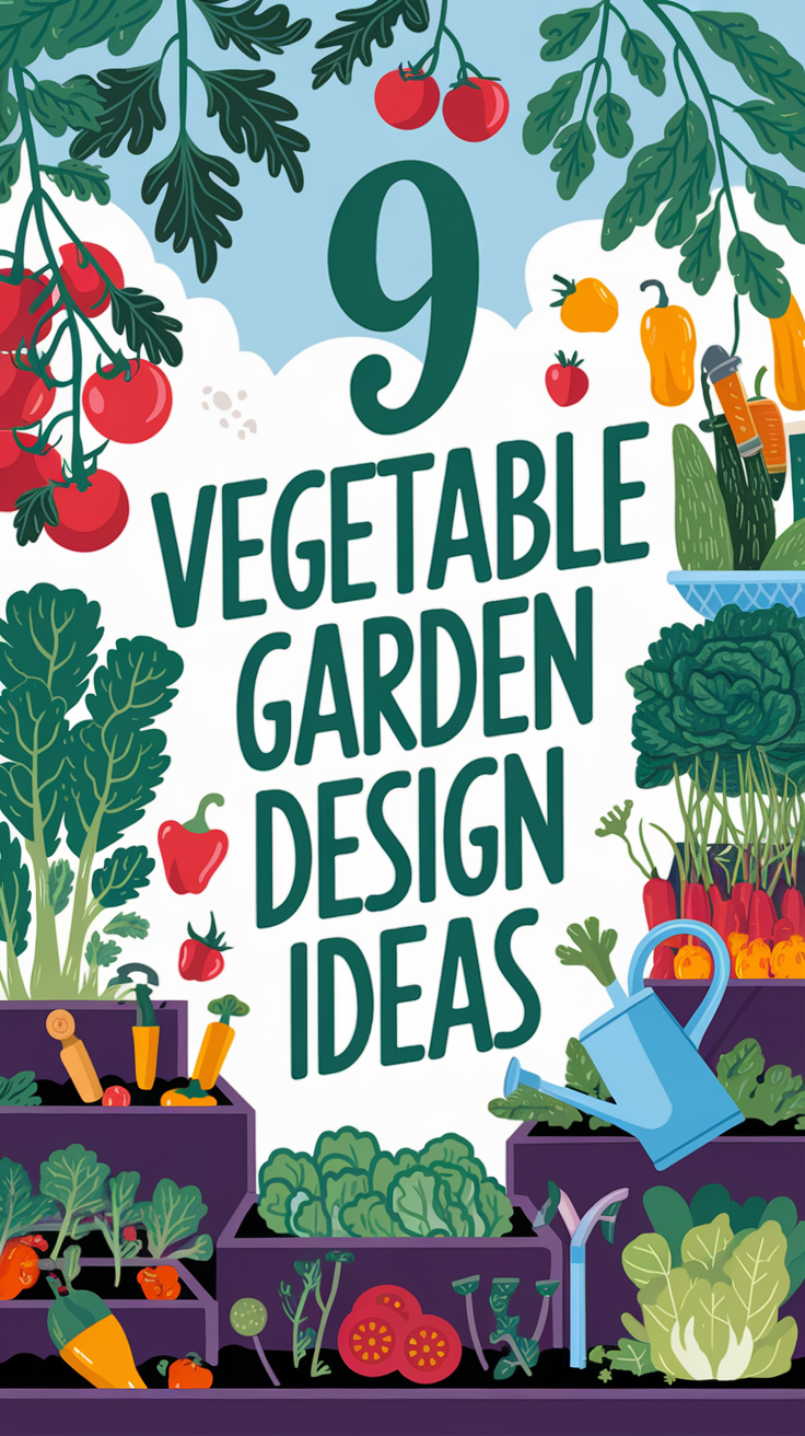 9 Vegetable Garden Design Ideas For Maximum Harvest And Beauty - Civil ...