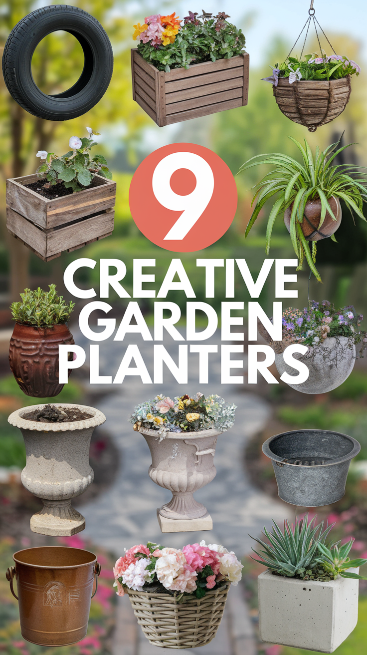 9 Creative Garden Planters To Add Style To Your Outdoor Spaces - Civil ...