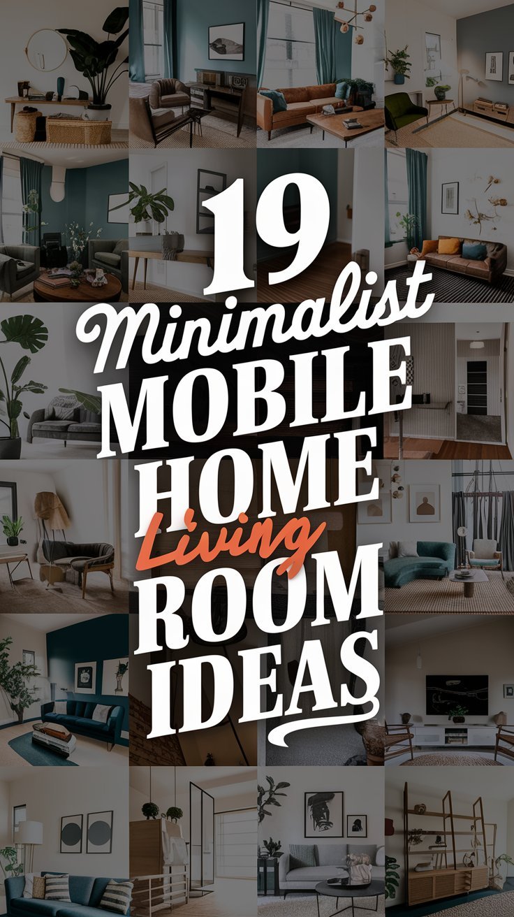 19 Minimalist Mobile Home Living Room Ideas That Are Simply Stunning ...
