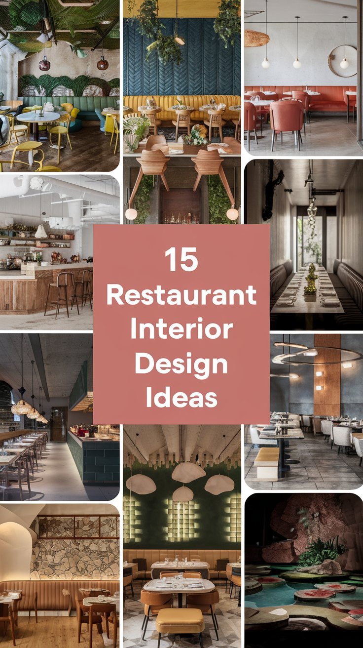 15 Restaurant Interior Design Ideas For A Stunning Dining Space - Civil ...