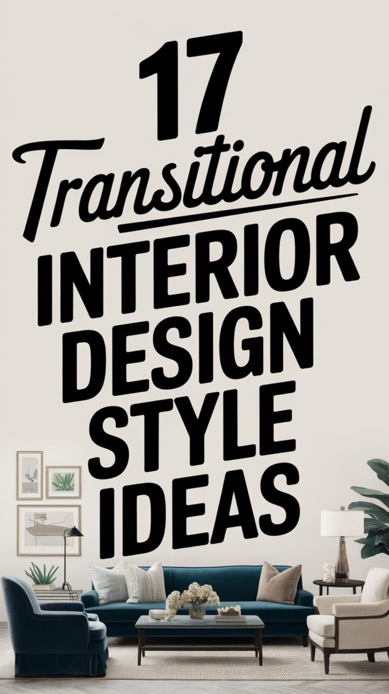 17 Transitional Interior Design Style Ideas For Seamless Spaces - Civil ...